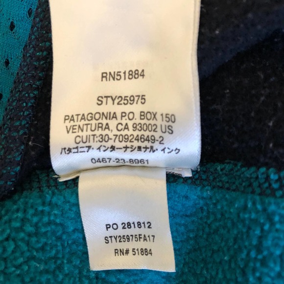 Patagonia Hooded Better Sweater Jacket Full Zip Blue Size XS - Picture 7 of 7